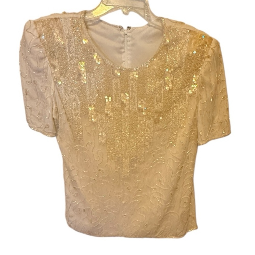 Vintage Beaded Top
